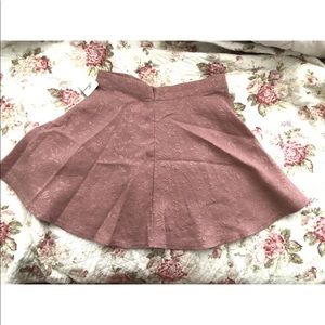Forever 21 floral blush pink skirt pencil womens